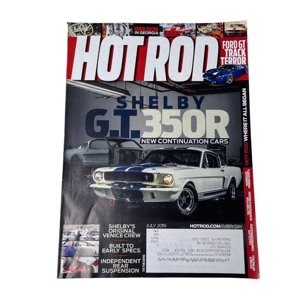 Hot Rod Magazine u July 2019 Race Car Enthusiast Book